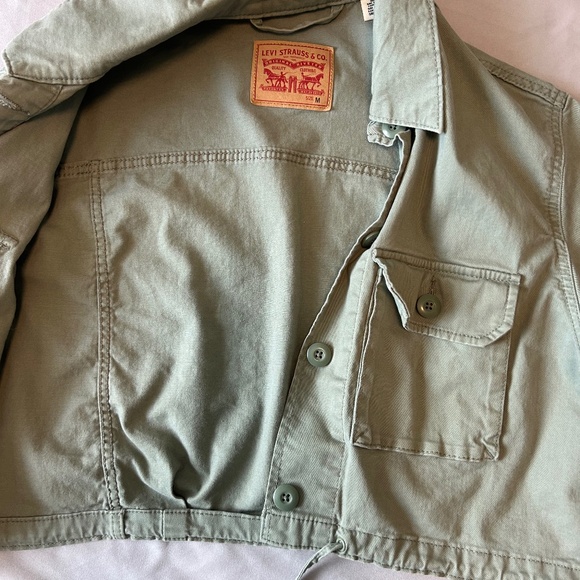 LEVIS | Crop jacket | Green - Picture 4 of 5